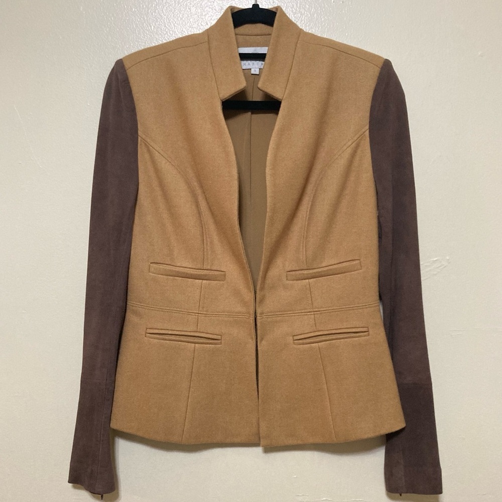 Maddison Marcus wool silk jacket size Small